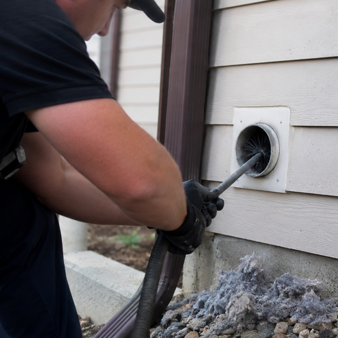 Residential Dryer Vent Cleaning